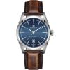 imageHamilton American Classic Automatic Mens Watch 42mm Stainless Steel Case Swiss Made Blue Dial Analog Wrist Watch for Men 50m Waterproof Sapphire Crystal 3Hand Movement Calf Leather Strap