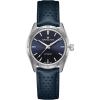 imageHamilton Jazzmaster Performer Automatic Mens Watch 38mm Stainless Steel Case Swiss Made Blue Dial Analog Wrist Watch 100m Waterproof Sapphire Crystal 3Hand Movement Calf Leather Strap