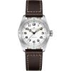 imageHamilton Khaki Field Expedition Automatic Mens Watch 37mm Stainless Steel Case Swiss Made White Dial Analog Wrist Watch 100m Waterproof Sapphire Crystal 3Hand Movement Cow Leather Strap