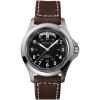 imageHamilton Khaki Field King Automatic Mens Watch 40mm Stainless Steel Case Swiss Made Black Dial Analog Wrist Watch for Men 50m Waterproof Sapphire Crystal Cow Leather Strap