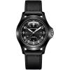 imageHamilton Khaki Field King Automatic Mens Watch 40mm Stainless Steel Case Swiss Made Black Dial Analog Wrist Watch for Men 50m Waterproof Sapphire Crystal Calf Leather Strap