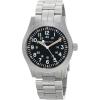 imageHamilton Khaki Field Mechanical Mens Watch 42mm Stainless Steel Case Swiss Made Black Dial Analog Wrist Watch for Men 50m Waterproof Sapphire Crystal Stainless Steel Strap