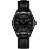 imageHamilton Khaki Field Quartz Mens Watch 40mm Stainless Steel Case Swiss Made Black Dial Analog Wrist Watch for Men 50m Waterproof Sapphire Crystal