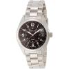 imageHamilton Khaki Field Quartz Mens Watch 40mm Stainless Steel Case Swiss Made Black Dial Analog Wrist Watch for Men 50m Waterproof Sapphire Crystal Stainless Steel Strap